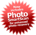 Now includes Photo Smart Scan for enhanced photo recovery!